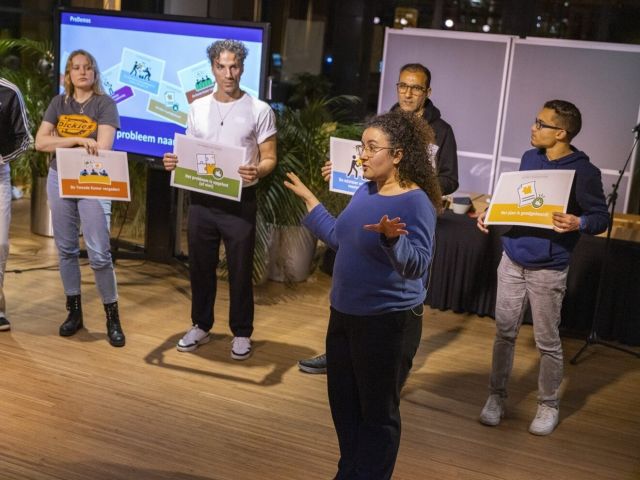 Verkiezingsbijeenkomst