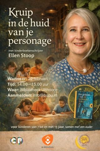 Kruip in de huid van je personage - Schrijfworkshop voor ouders en kinderen