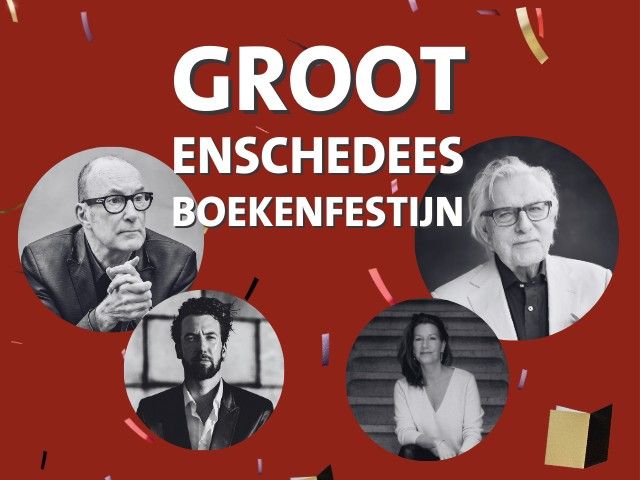 Groot Enschedees Boekenfestijn: Chabot en Siebelink, twee schrijversfamilies aan het woord!