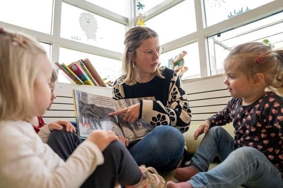 Voorleeshalfuurtje voor peuters in Haastrecht