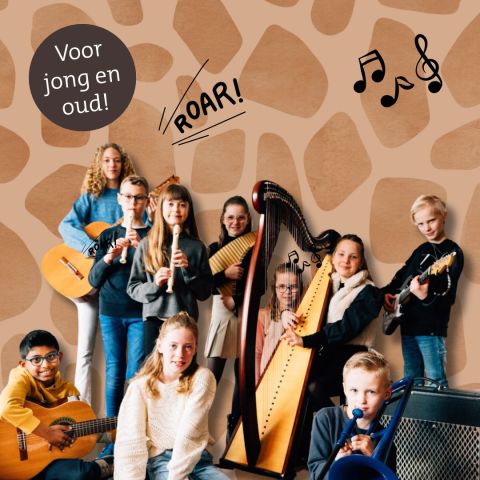 Muziekconcert ‘Een beestenboel in de Bieb’