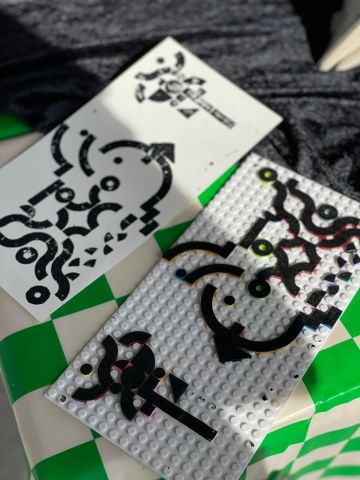 Ouder & kind workshop Legodruk