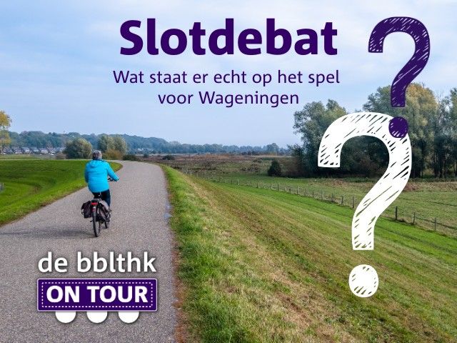 Slotdebat lijsttrekkers gemeenteraadsverkiezingen