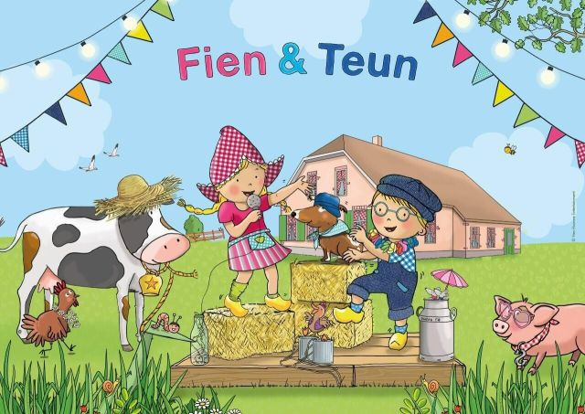 Boerderij speurtocht met Fien en Teun