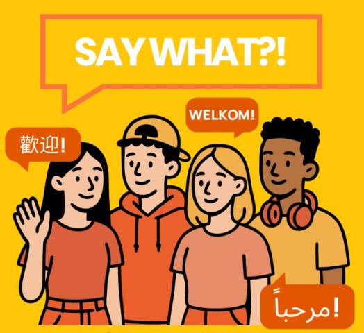 Say What?! | taalcafé jongeren en jongvolwassenen