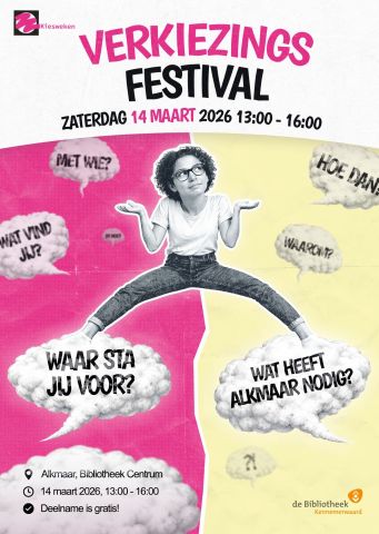 Verkiezingsfestival Gemeenteraad Alkmaar