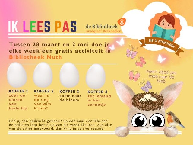 IK LEES PAS - Lente editie 2026 Beekdaelen