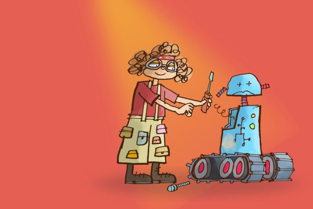 Fieke fikst 't: speel je verhaal in een magnetisch minitheater (4 - 6 jaar)