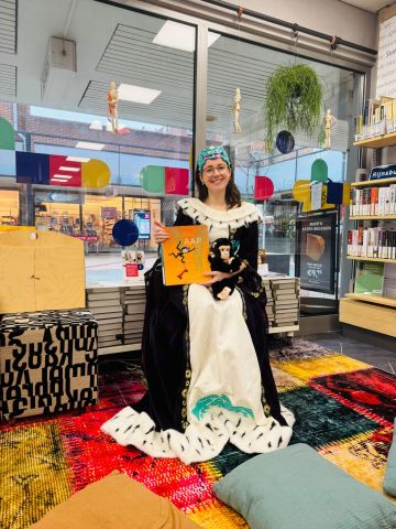 Boekstartochtend: de Voorleesprinses leest voor