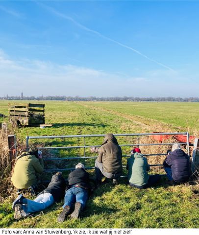 Open expositie winter in de Eempolder