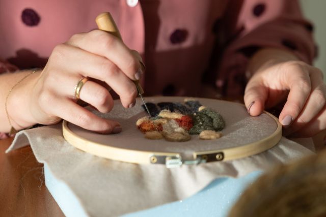 Creatieve workshop Naaldvilten