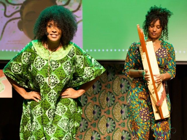 Het meisje met de zaadjes in het haar (4+)