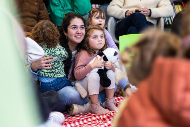 Voorlezen tijdens de Media Ukkie Dagen