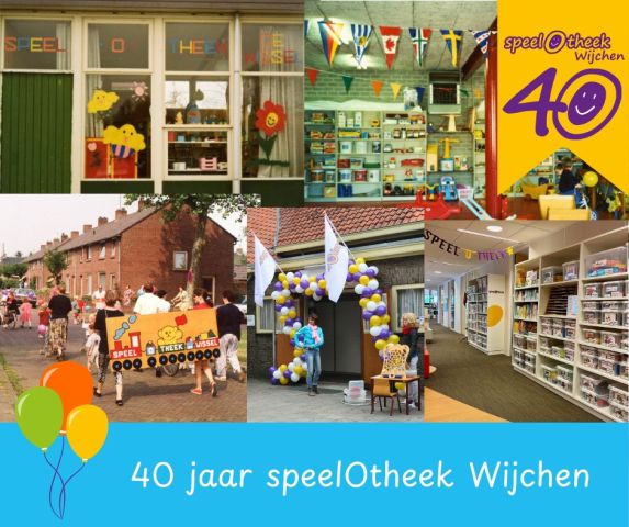 Tentoonstelling 40 jaar speelOtheek Wijchen
