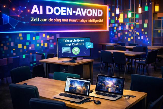 AI Doe-avond: ontdek wat jij ermee kunt