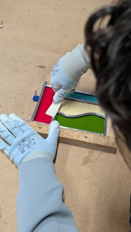 Workshop glas-in-lood: ouder + kind (7-12 jaar)