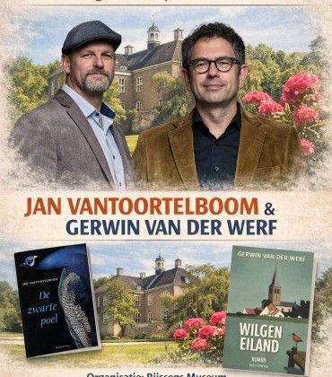 Schrijversduo Van Toortelboom en Van der Werf komt naar het Koetshuis