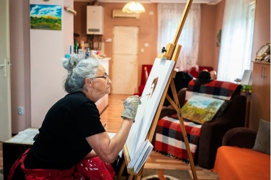 Atelier voor senioren: kracht van creativiteit