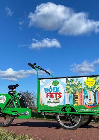 Vakantiefestival: De Boekfiets bij Kom us Kieke!