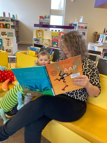 Voorlezen in de Bieb