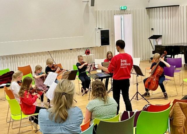 Kindermuziekweek Britten Jeugd Strijkorkest