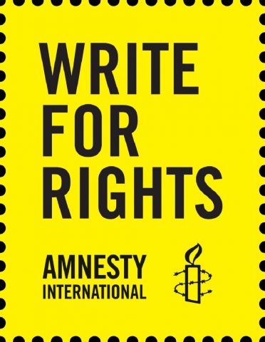 Amnesty schrijfmarathon