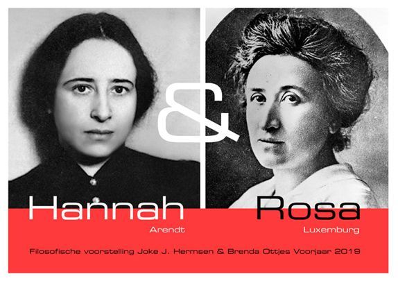 Joke Hermsen | Het tij keren met Rosa Luxemburg en Hannah Arendt