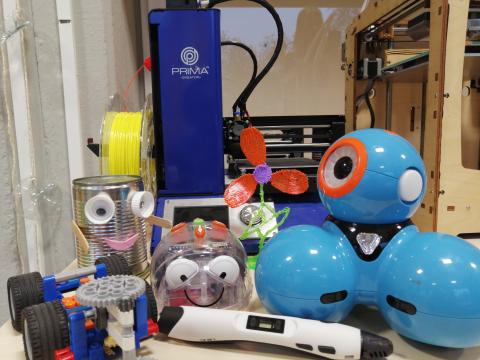 Pop-up Spelen met Robots