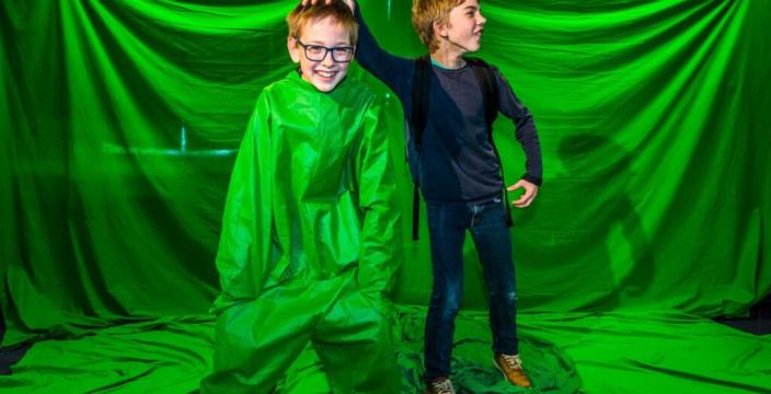 MAAKpunt: Maak een animatie met greenscreen