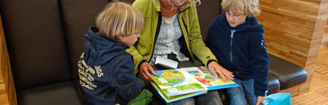 Voorlezen in de Bieb