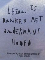 Lezen met andermans hoofd