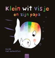 Vertelplaten (thema dit ben ik/ spetteren met water): Klein wit visje en zijn papa