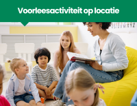 Voorleesactiviteit op locatie