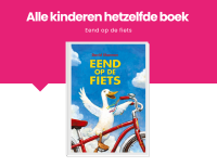 Eend op de fiets