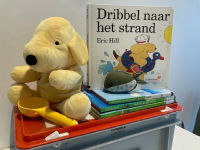 Vertelkoffer 'Dribbel naar het strand'