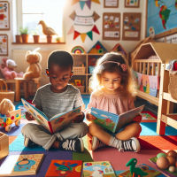 Bibliotheek op bezoek bij de voorschoolse instelling | Groepsbezoek peuters