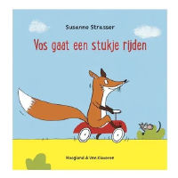 Vertelplaat: Vos gaat een stukje rijden