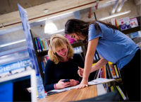 Wat heeft de bieb in huis?