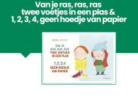 Vertelplaten Van je ras, ras, ras twee voetjes in een plas & 1, 2, 3, 4, geen hoedje van papier