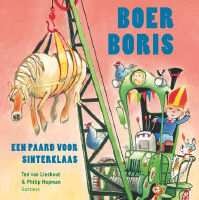 Vertelplaten Boer Boris "een paard voor Sinterklaas" (thema Sinterklaas, dieren, boerderij)