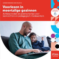 Folder Voorlezen stimuleren in meertalige gezinnen