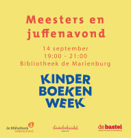 Kinderboekenweek: Meesters- en Juffenavond