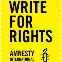 Write for rights met Amnesty International
