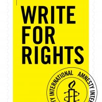 Amnesty Write for Rights Schrijfactie