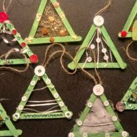 Kerstversiering maken voor in de boom | Harlingen
