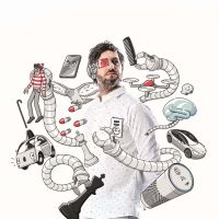 Theatercollege 'Artificial Intellegence' door comedian en fysicus Lieven Scheire