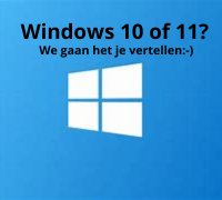 Hoe zit dat nu met Windows 10 of 11?