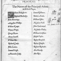 Zin in Zondag: Shakespeares First Folio, 1623–2023: Een mini-biografie