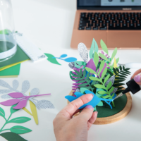 Plantenstolp maken met een plotter | MediaLab workshop