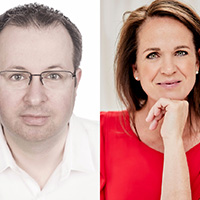 Lezing door topthrillerauteurs Nathalie Pagie en Martyn van Beek